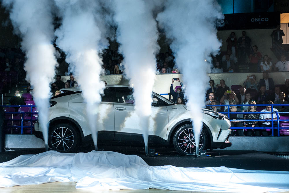 Prezentacja drużyny AZS PW oraz Toyoty CH-R