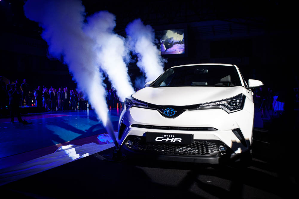 Prezentacja drużyny AZS PW oraz Toyoty CH-R